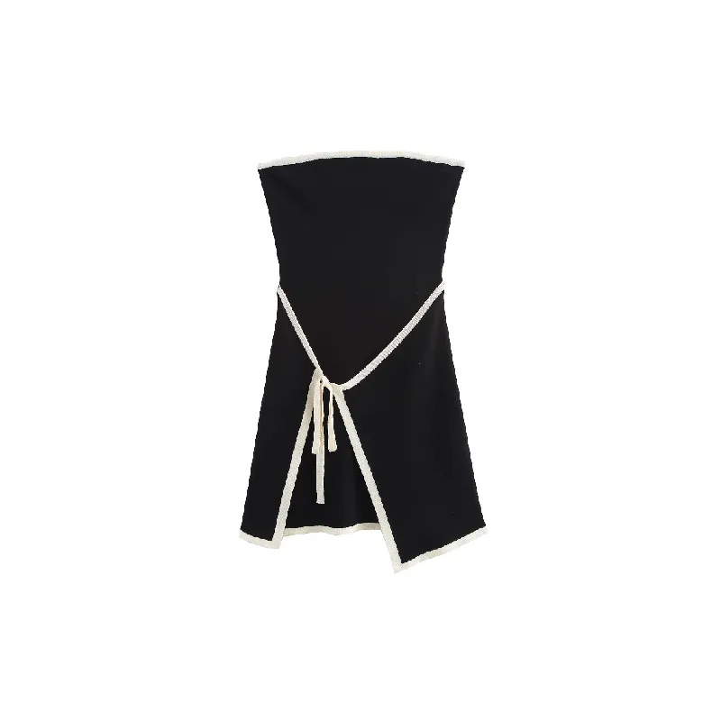Fashionable Sleeveless Polyester Dress Women-6