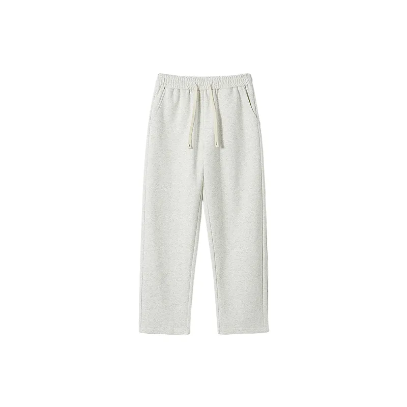 Fashionable Plain Casual Pants-1