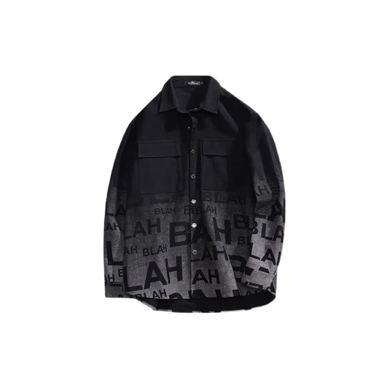 Large Size Splicing Jacket-0