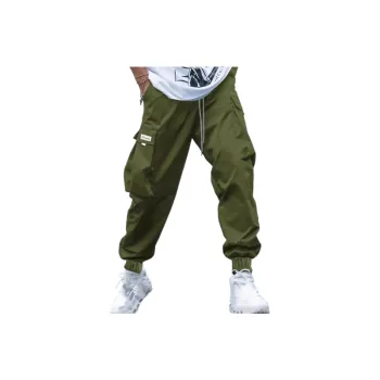 Fashionable Loose Woven Casual Pants