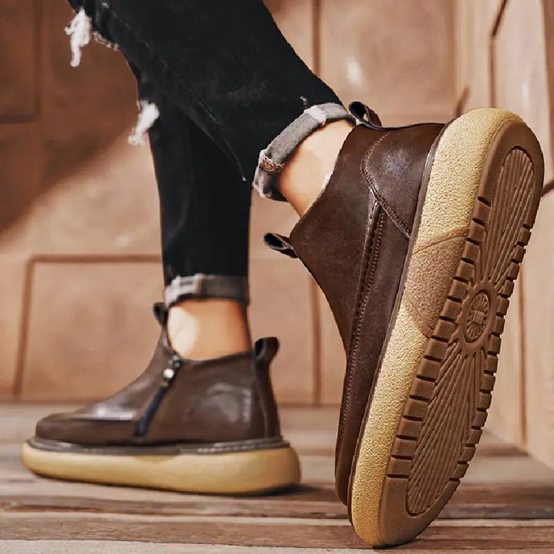 Retro Casual Martin Boot-3