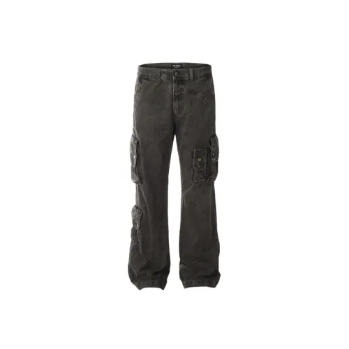 GBXM Jeans Unisex Washed Blue Light Blue