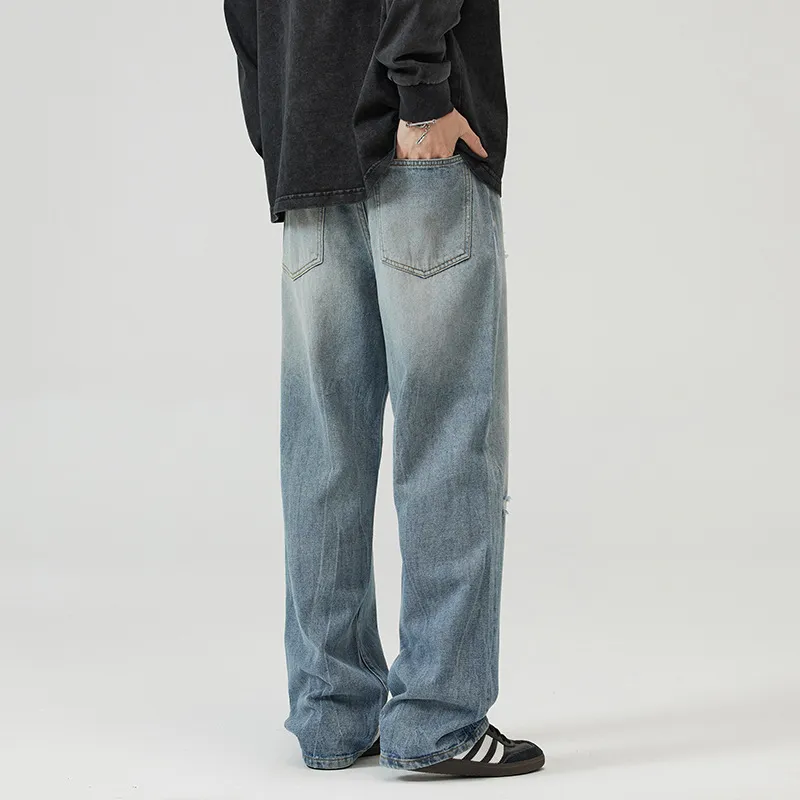 Fashion Washed Jeans-3