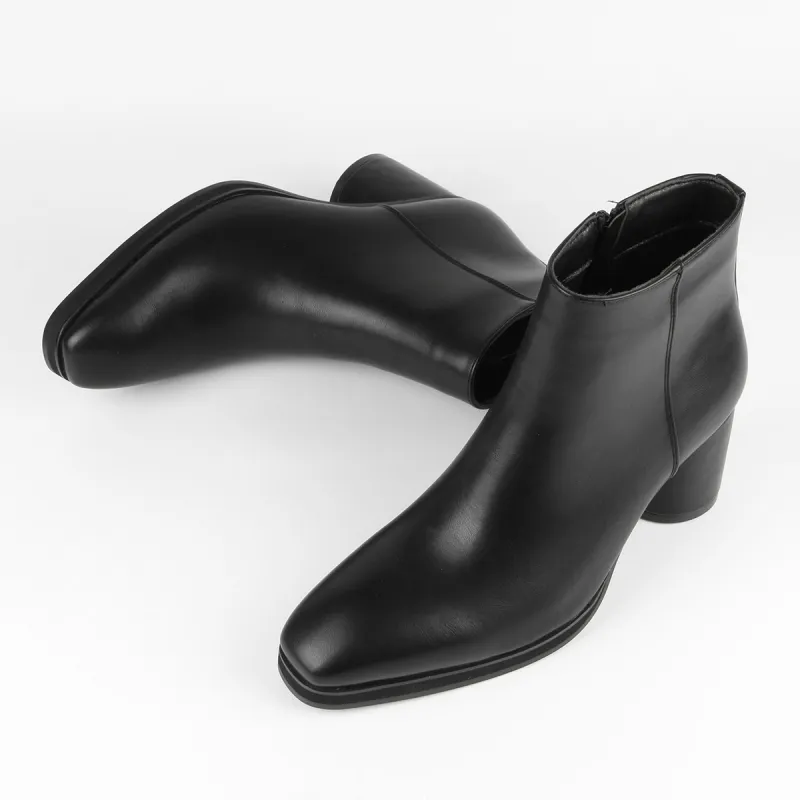 Fashion Simple Ankle Boots-3