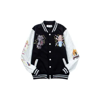 Trendy Simple Cotton Blended Fabric Baseball Jersey