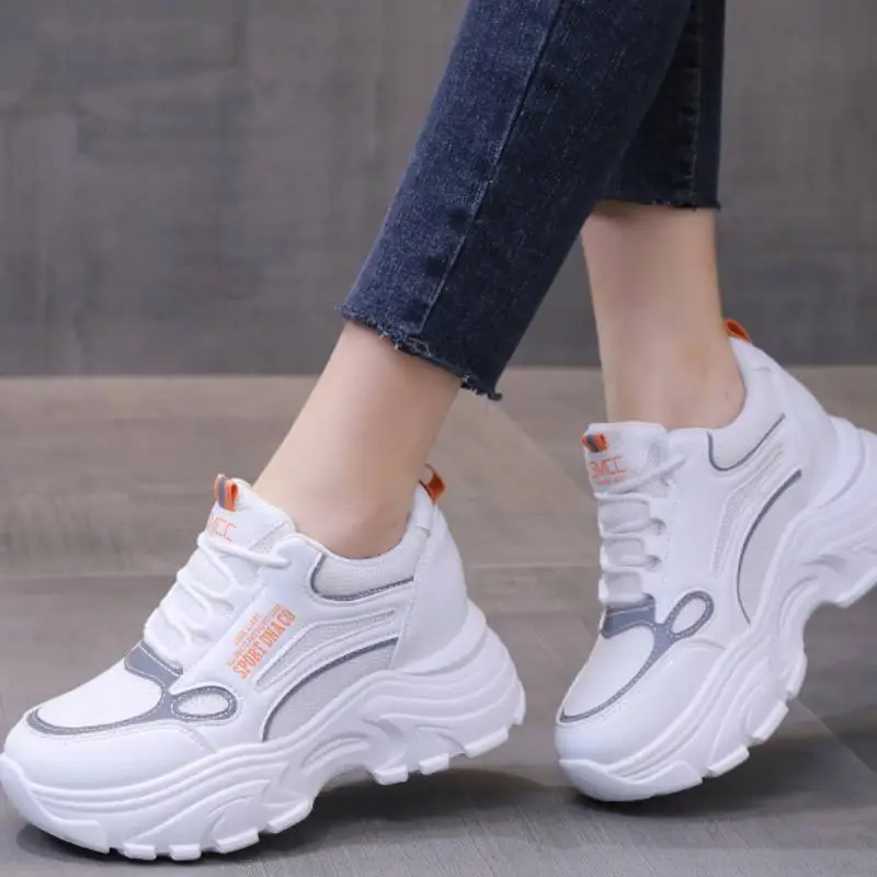Casual Breathable Chunky Sneakers-7