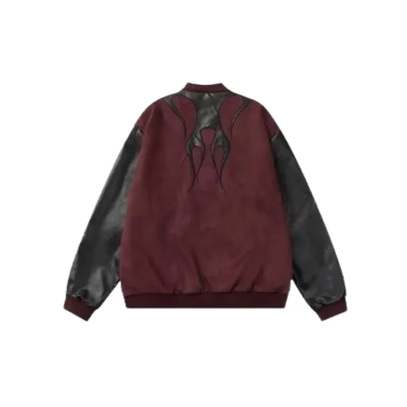 Trendy Contrast Color Jacket-1