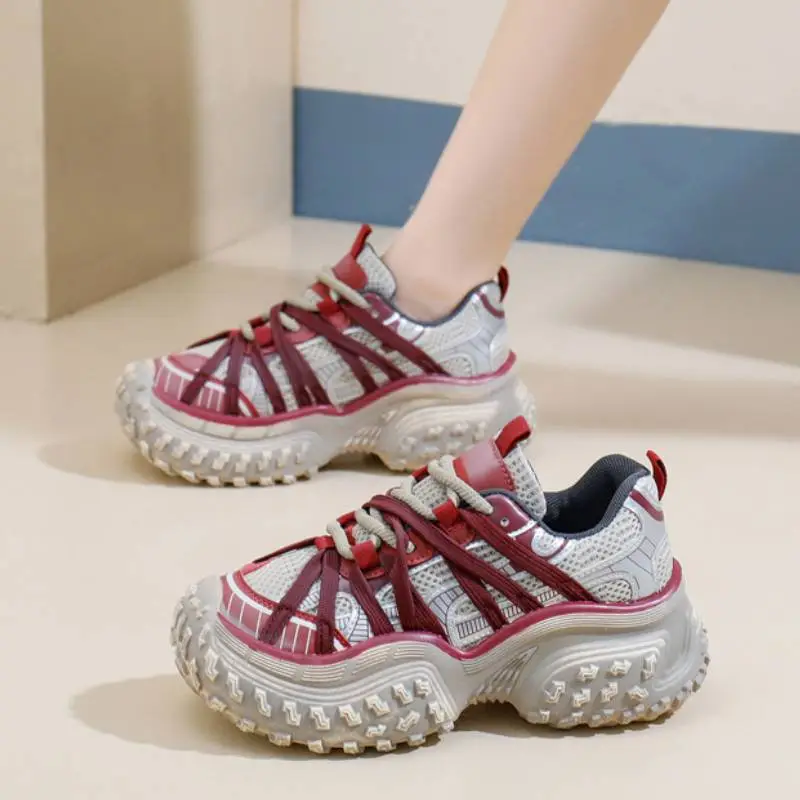 Casual Sporty Chunky Sneakers-8