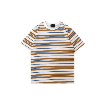 Simple Embroidered Cotton T-Shirt