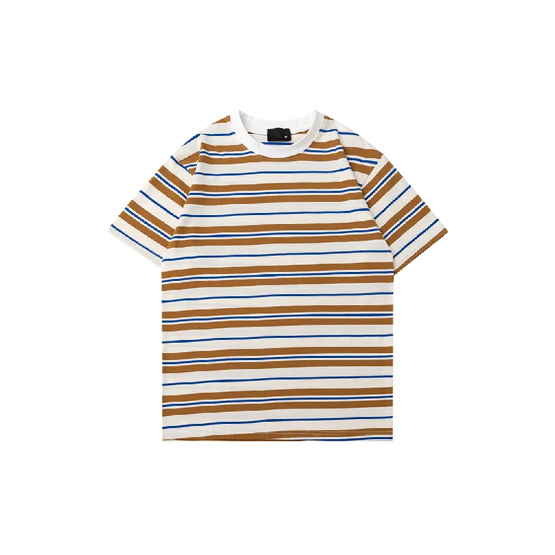 Simple Embroidered Cotton T-Shirt-2