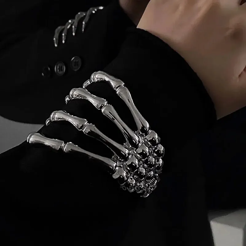 Simple Skull Bangle-2
