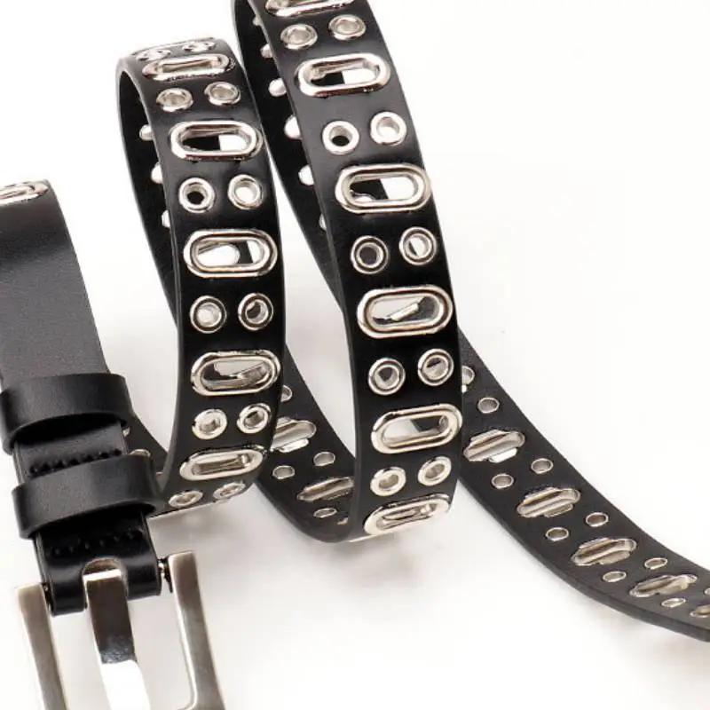 Punk Fashionable Leather Belt-3