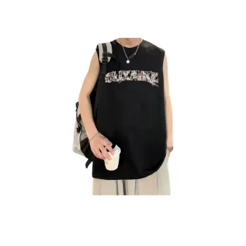 Pure Cotton Trendy Sports Sleeveless Vest