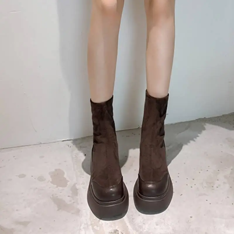 Retro Warm Ankle Boots-1