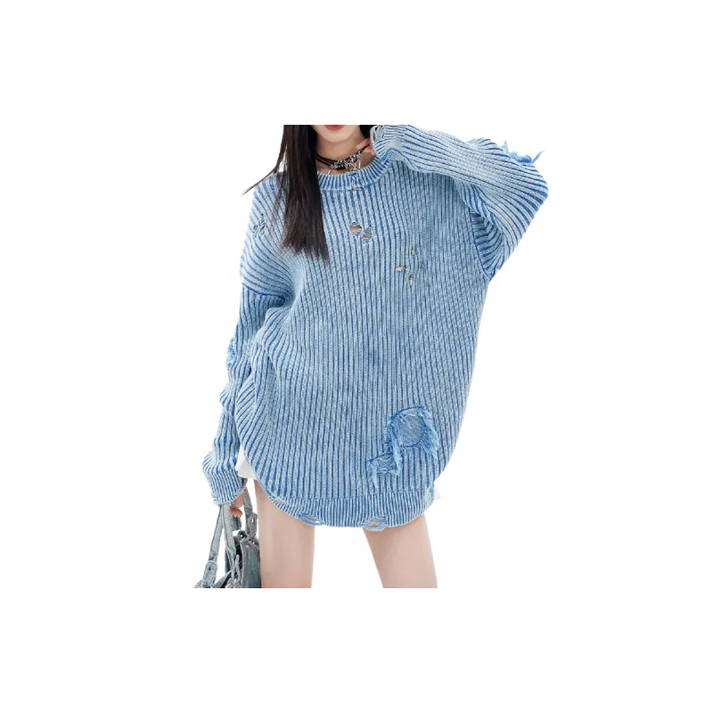 Retro Distress Sweater-6