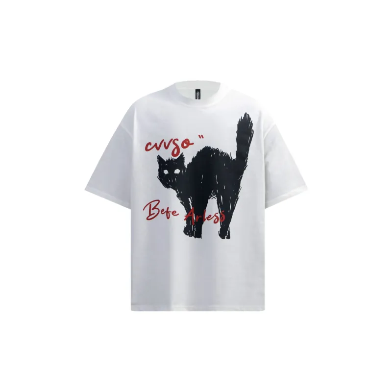 Loose Casual 100% Cotton T Shirt Unisex-4