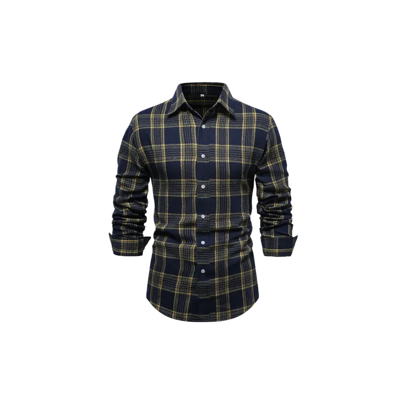 Simple Basics Cotton Blended Fabric Shirt-3
