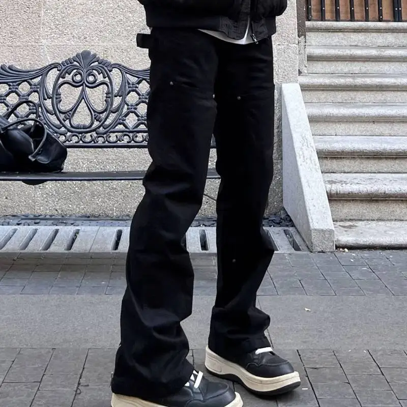 Retro Simple Jeans-2