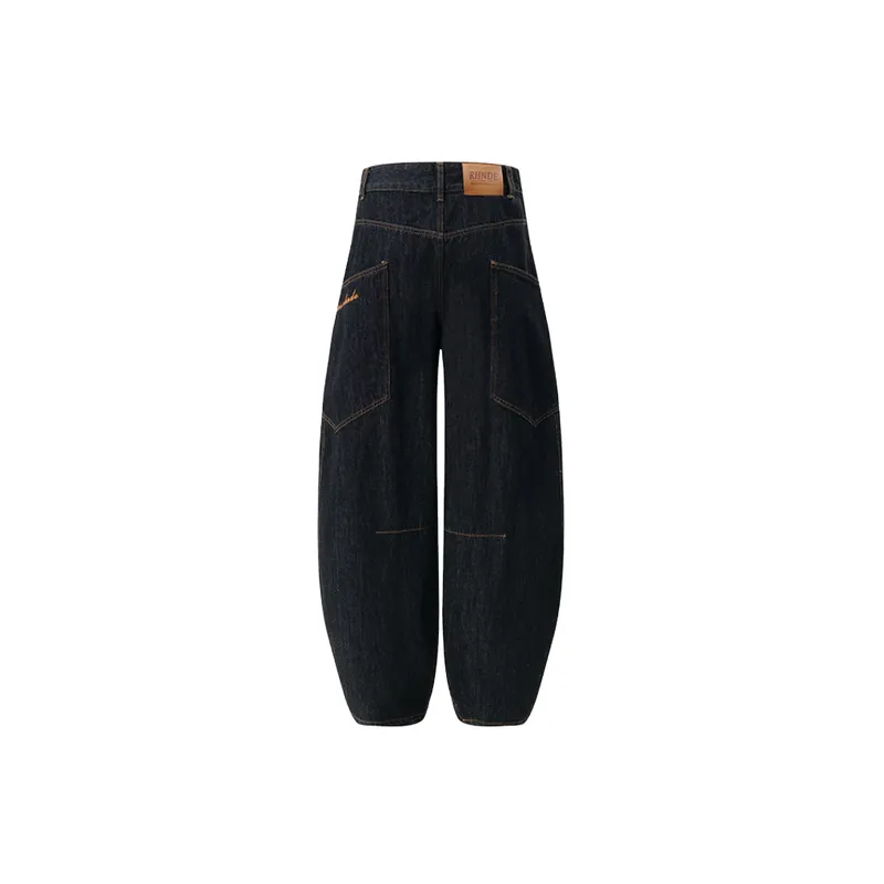 Fashionable Embroidery Jeans-1