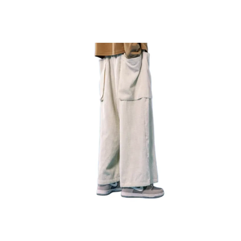 Street Loose Corduroy Baggy Casual Pants-7