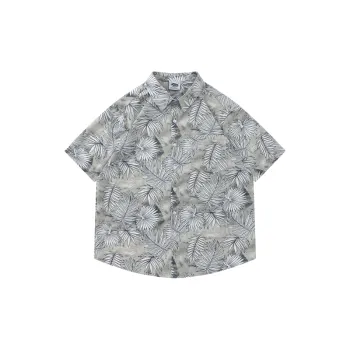 Retro Plants Cotton T Shirt