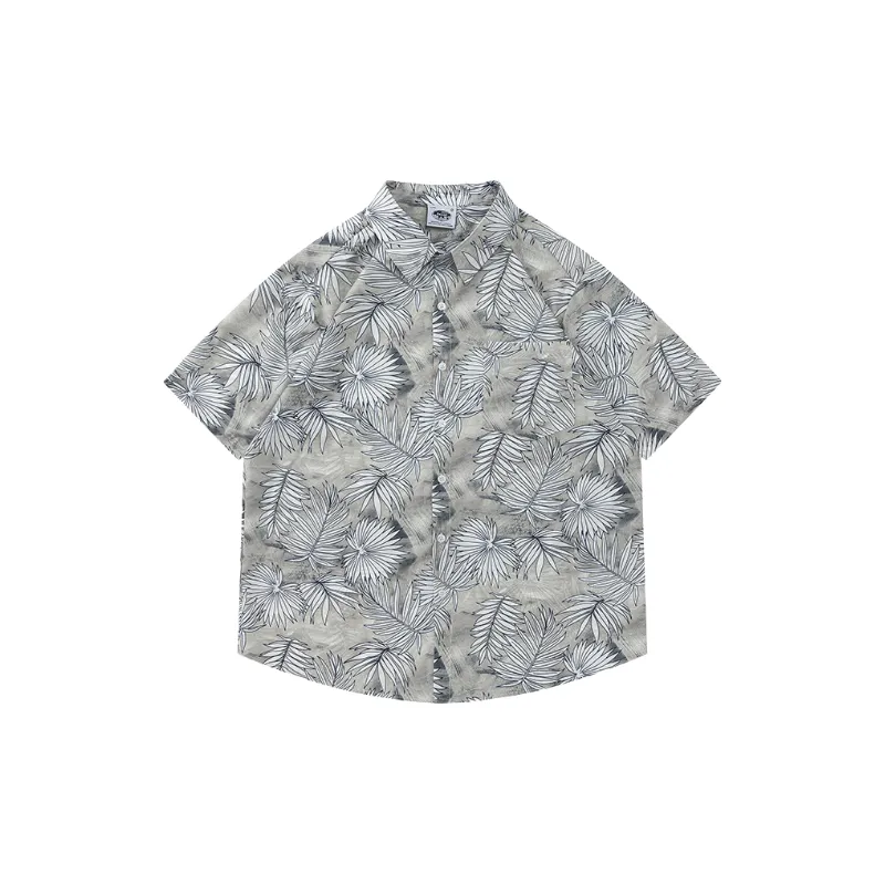 Retro Plants Cotton T Shirt-6