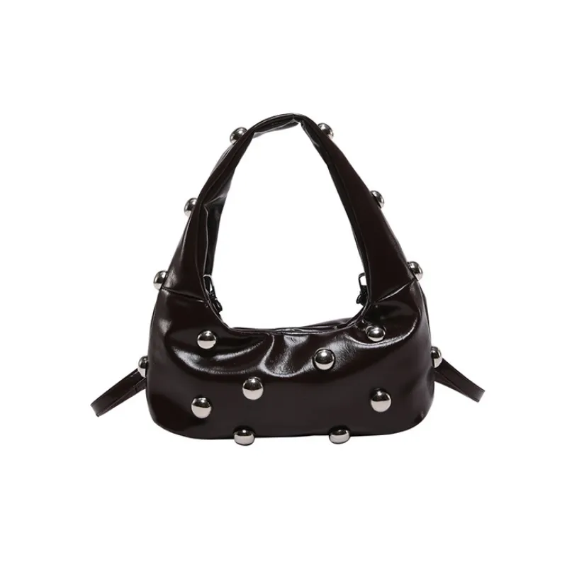 Fashion Studded Shoulder Bag-4