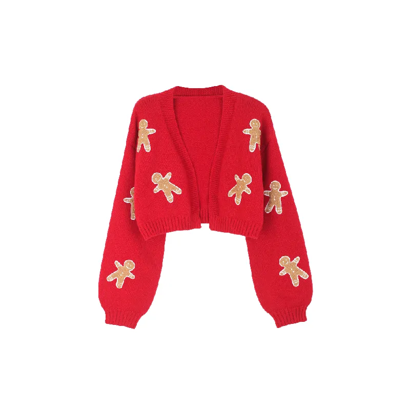 Basics Long Sleeve Polyester Sweater Women-10