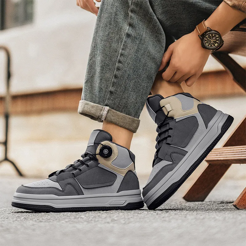 Fashionable Simple Skateboarding Shoes-4