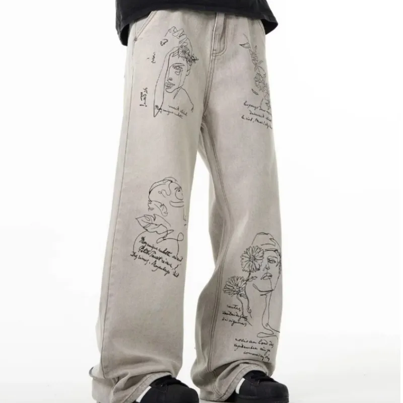 Simple Retro Jeans-2
