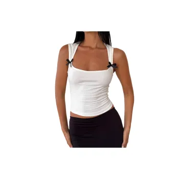 Bow Sexy T Shirt Women