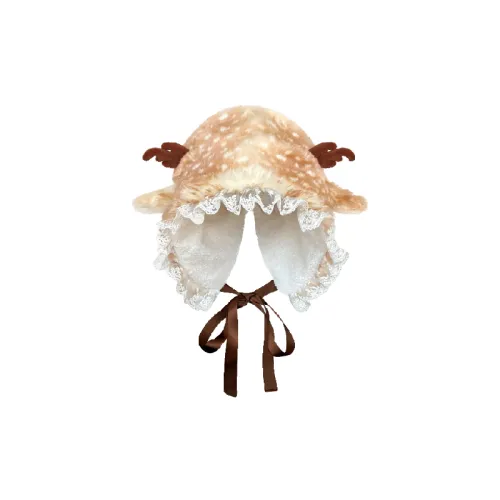 Ruslan Baginskiy brown canotier hat