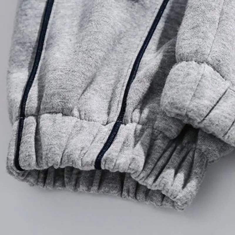 Trendy Casual Knit Sweatpants-5