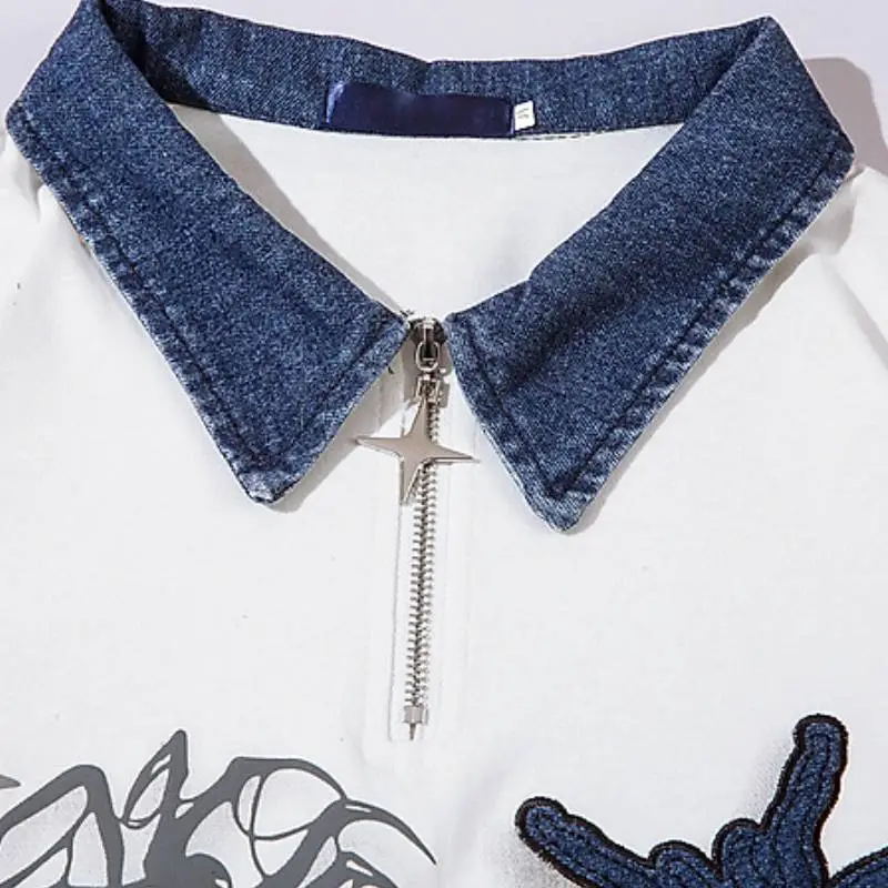 Fashionable Retro 100% Cotton T-Shirt-2