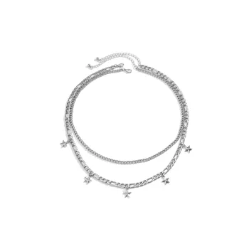 Five Pointed Star Pendant Necklace