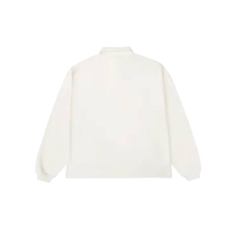 Loose Lapel Long Sleeve T shirt-8