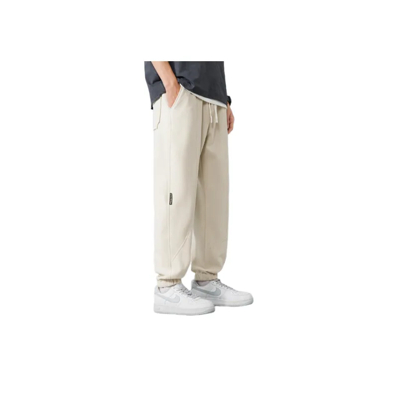 Waffled Trendy Sports Long Pants-5