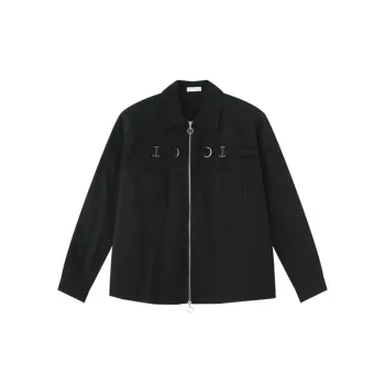 Casual Fashionable Blended Synthetic Fabrics Jacket