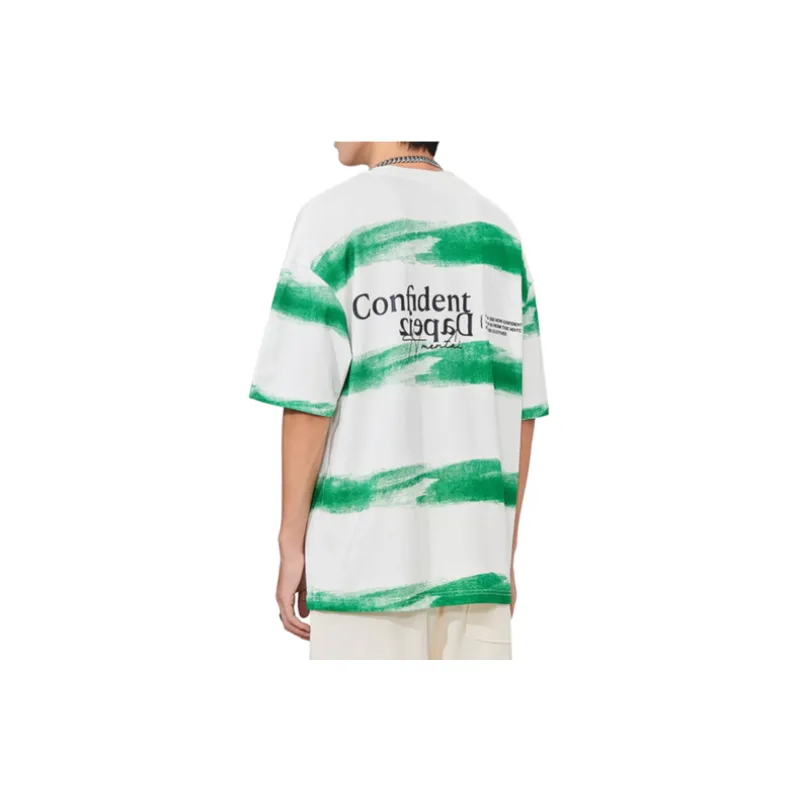 Gradient Trendy Half Sleeved T Shirt-2