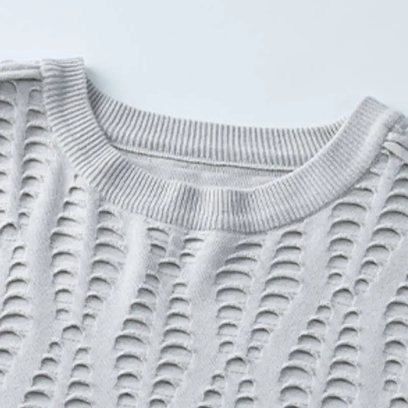 Simple Fashionable Cotton Knitwear-6