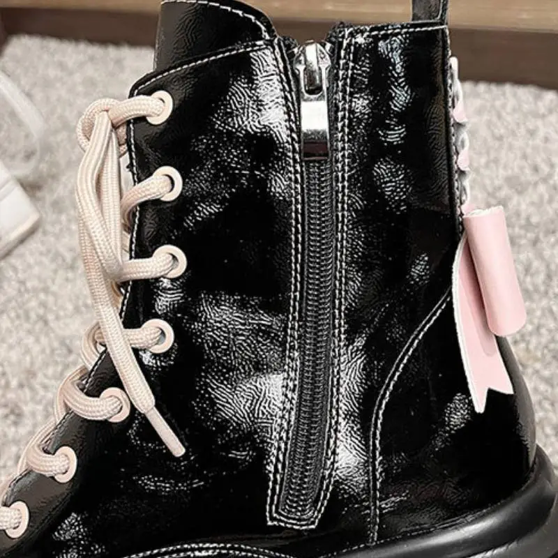 Fashionable Bow Martin Boot-3