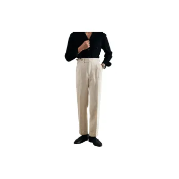 Casual Loose Straight Leg Suit Trousers