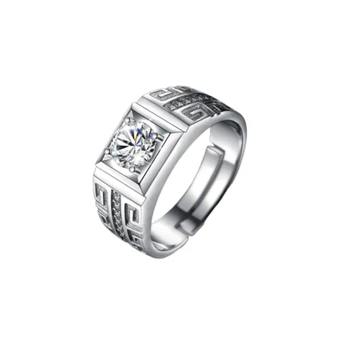 Elegant Stainless Steel Ring Man