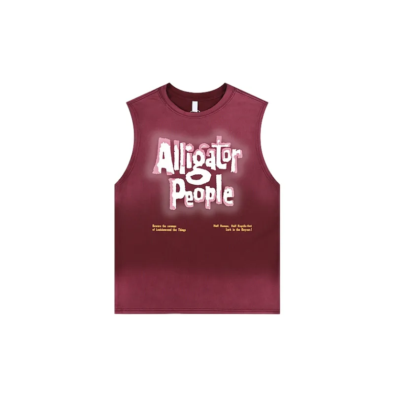Fashionable Ombre 100% Cotton Vest-2