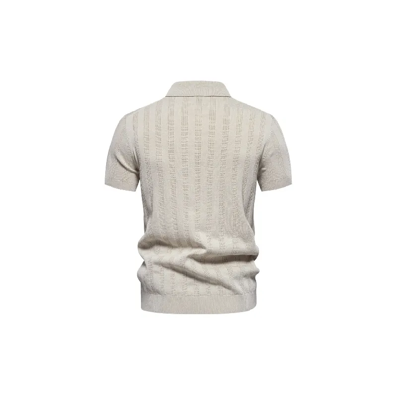 Loose Plain Viscose Polo-1