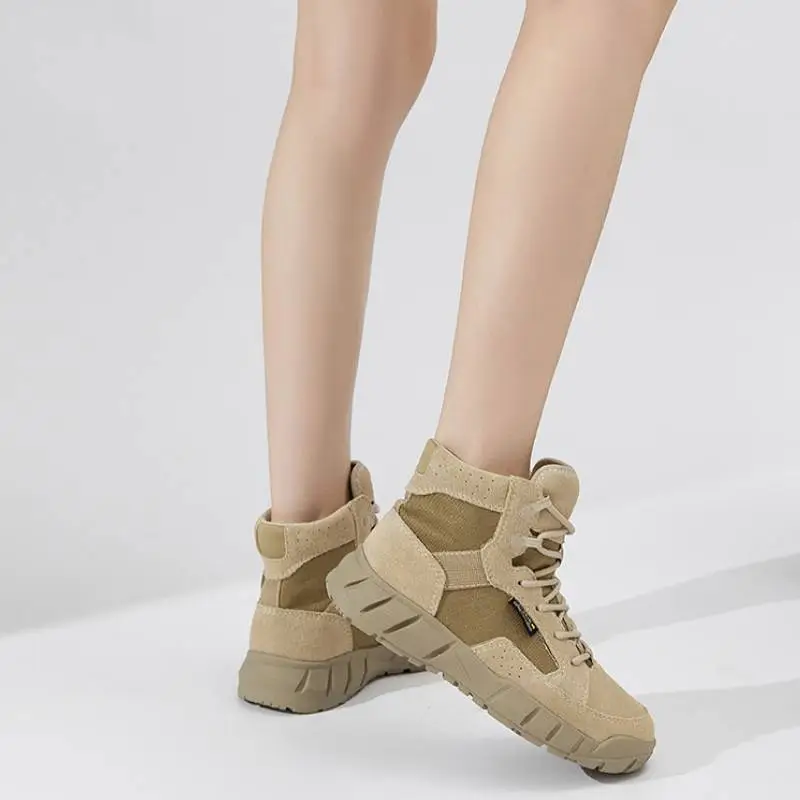 Cool Colorblock Outdoor Boots-5
