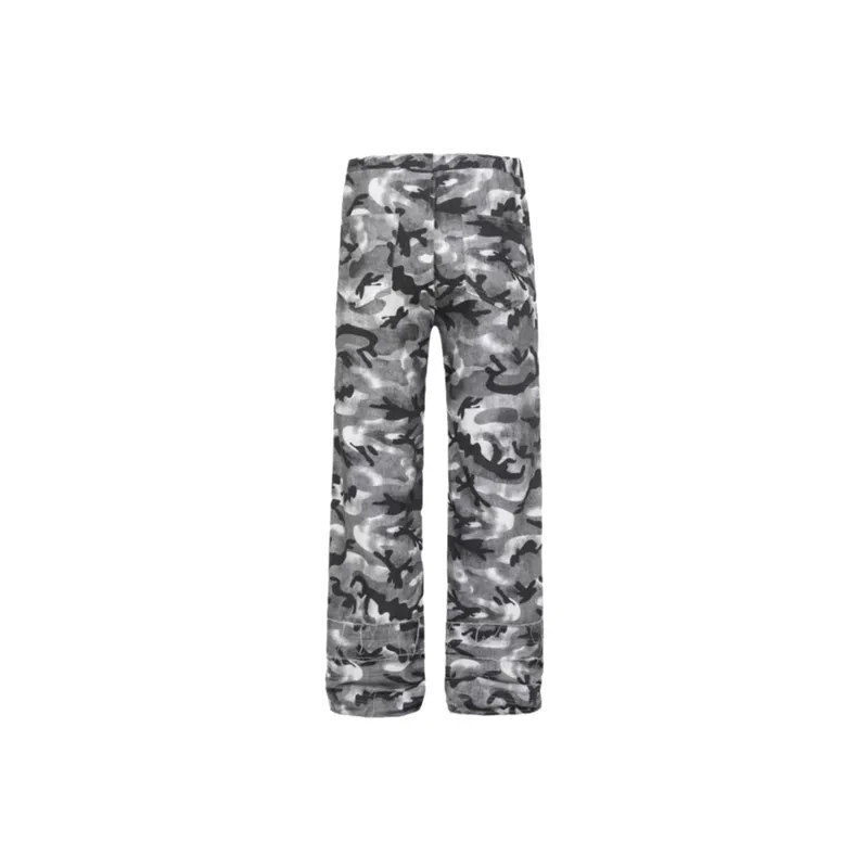 Retro Casual Straight Leg Jeans-1