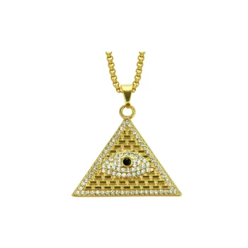 Pyramid Pendant Necklace