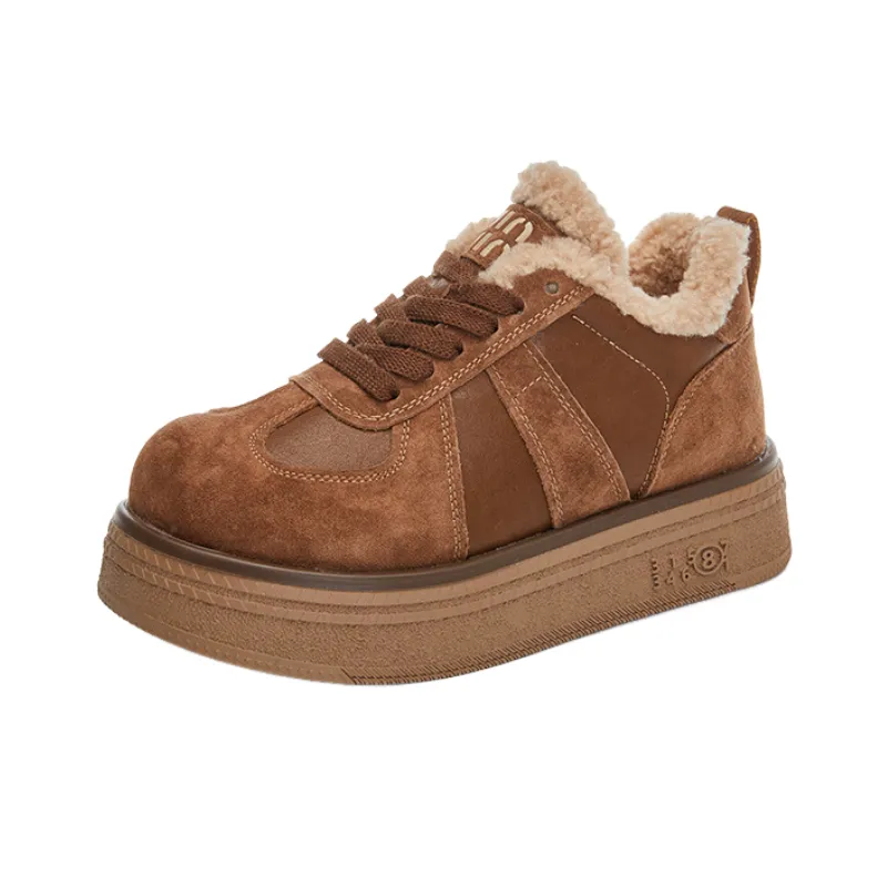 Casual Warm Cotton Shoes-0
