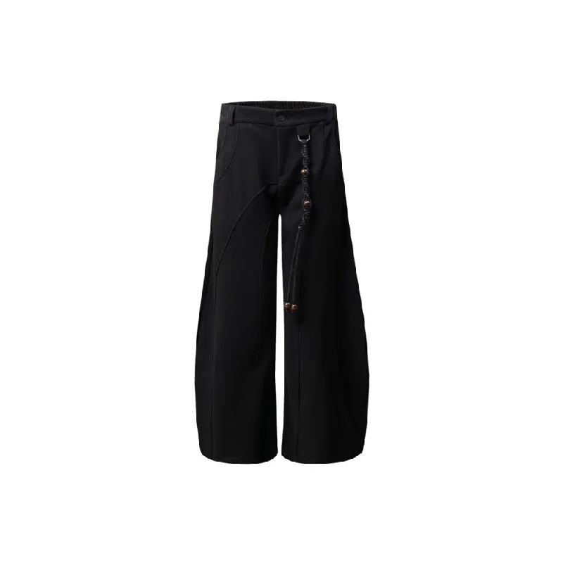 Street Simple Cotton Blended Fabric Casual Pants-0